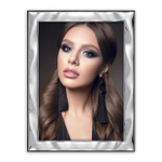 ZEP B75946 10x15 Caserta SILVER PLATED металл с посеребрением ф/рамка