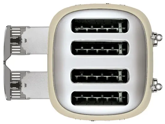 Тостер SMEG TSF03CREU, кремовый