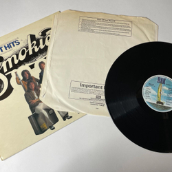 Винтажная виниловая пластинка LP Smokie Смоуки Greatest Hits (UK 1977) I'll Meet You At Midnight