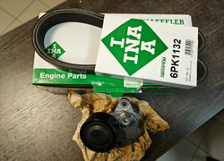 Натяжитель приводного ремня + ремень gen3 1.8Т cjs