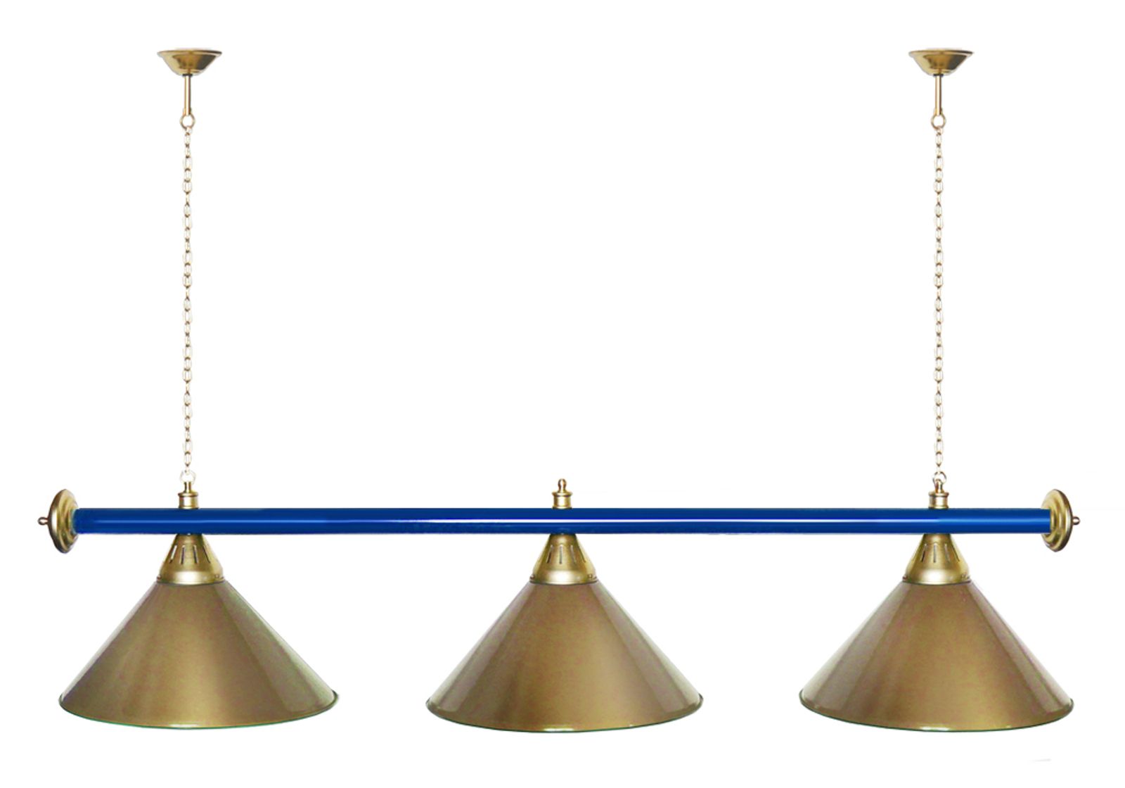 Лампа STARTBILLIARDS 3 пл. (плафоны зеленые,штанга зеленая,фурнитура золото) фото №92