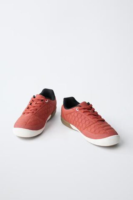 ZARA ФУТБОЛЬНЫЕ КРОССОВКИ, КРАСНЫЙ