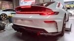 Карбоновая переделка заднего бампера в стиле 992.2 GT3 2025+ рестайлинг для PORSCHE 911 992.1 CARRERA 2019+