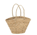 Сумка "Джут" 48x30x55см Морские водоросли