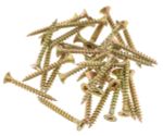 Саморезы 3,5х32 крупная резьба(гипс-дерево),желтый цинк, штучные
