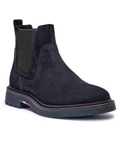 Кожаные челси Tommy Hilfiger - темно-синий(FM0FM05104)