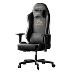 Премиум игровое кресло Autofull серия C3 PRO, AF903BS, с поддержкой для ног, черный (AF903BS)