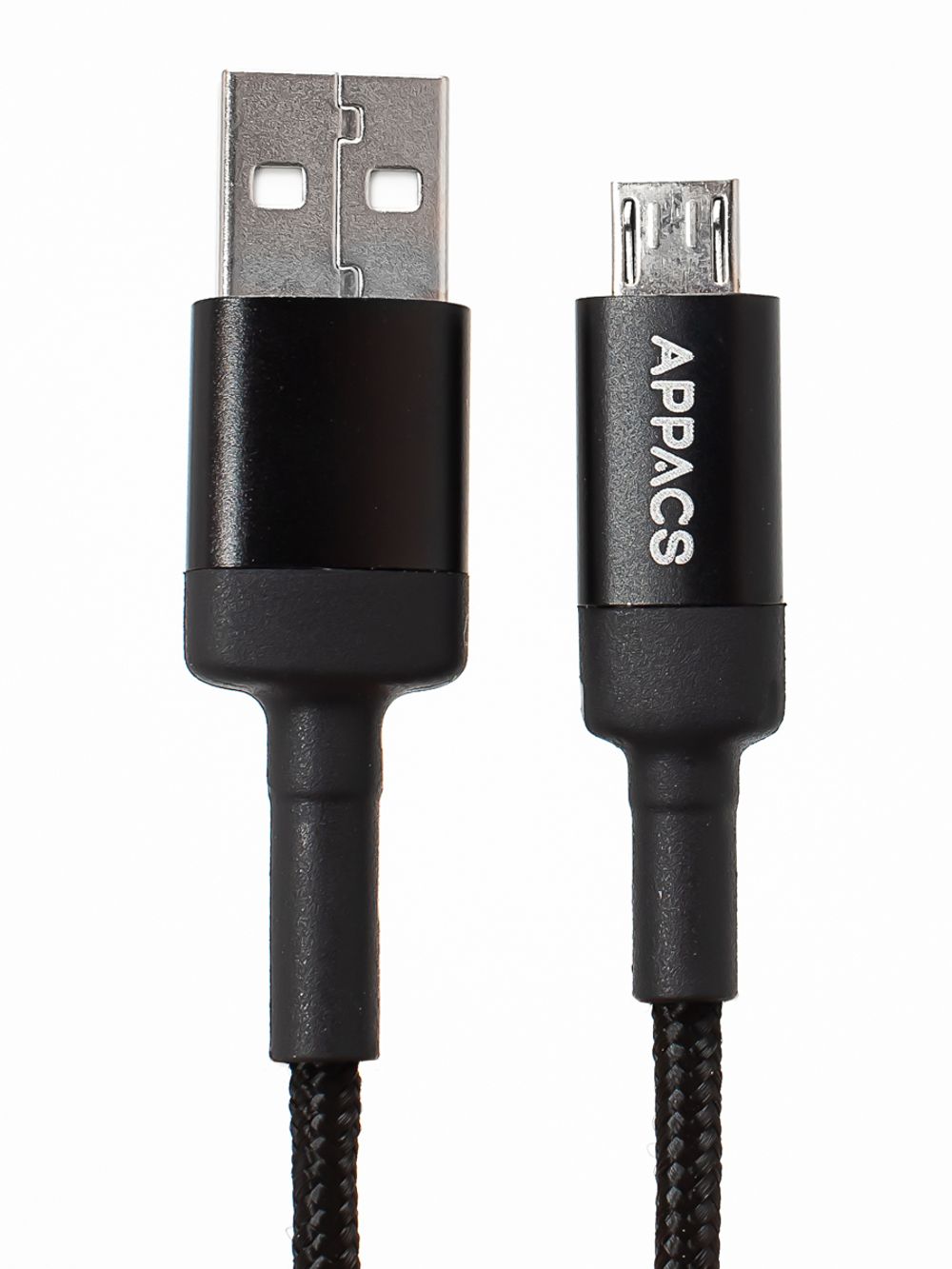 Кабель APPACS (рус.) AP03217m, microUSB, 5V/2.4A, 1 метр