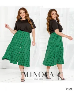 Костюм 2284-зеленый-черный Minova