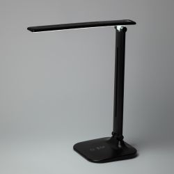 Настольный светильник ЭРА NLED-510-8W-BK светодиодный аккумуляторный черный | Светодиодные настольные лампы