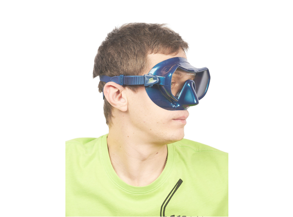 Маска Salvimar ENDLESS, Ярко-синий, АНТИФОГ