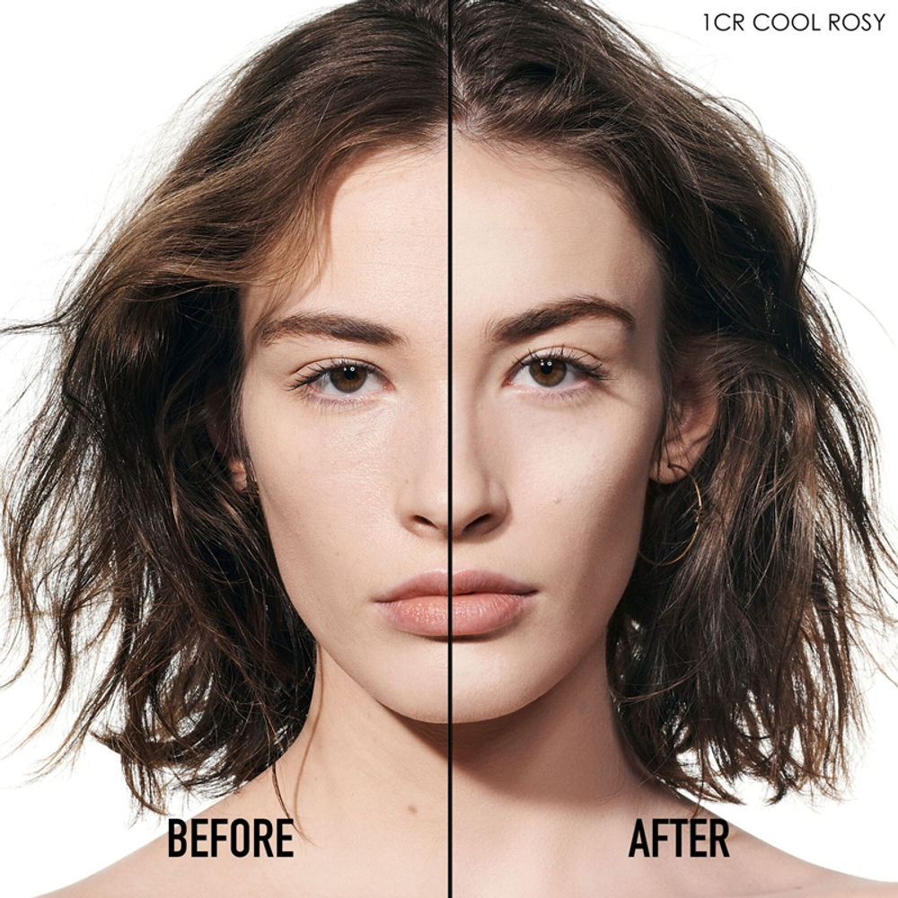 DIOR Dior Forever Natural Velvet Refill - Тональная основа в компакте, долговременное покрытие оттенок 1CR Cool Rosy, 10 g