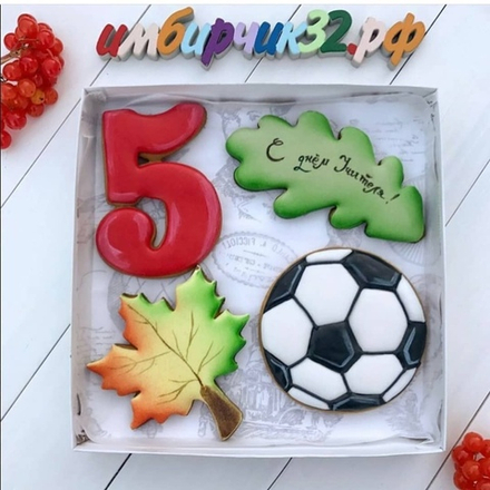 Имбирные пряники День учителя