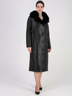 Дубленка зимняя натуральная длинная