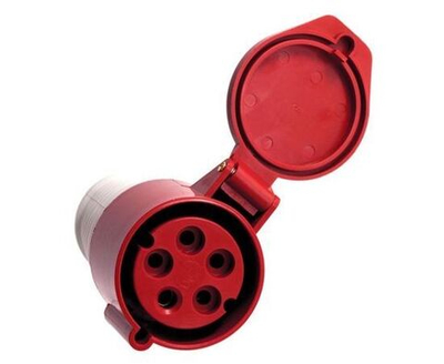 Розетка EKF 215 переносная 3Р+РЕ+N 16А 380В IP44