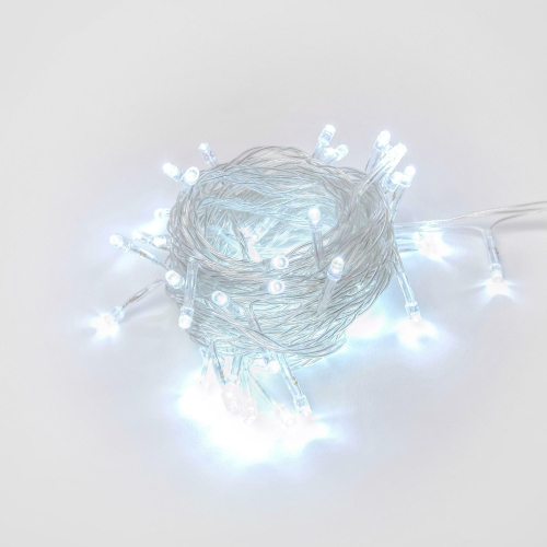 ULD-S0250-020/STA WHITE IP20 Гирлянда светодиодная, 2,5м. 20 светодиодов. Белый свет. Провод прозрачный. ТМ Uniel