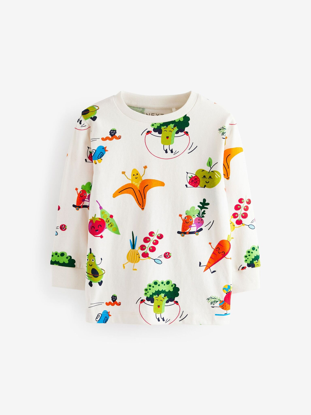 Лонгслив для мальчика Next N22-067, 3 шт., Черный, Молочный, Синий