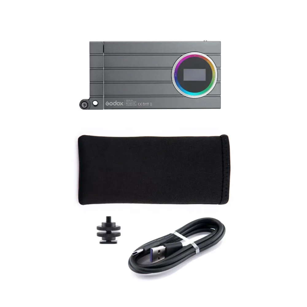 Осветитель светодиодный Godox RGB Mini Creative M1 накамерный