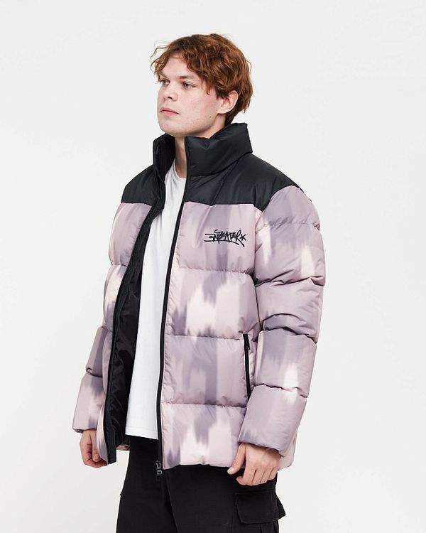 Пуховик AW24 Downjacket Print бежевый - фото 3