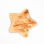 Менажница деревянная из сибирского кедра для подачи блюд и закусок с гравировкой "СЛЕДУЙ ЗА СВОЕЙ ЗВЕЗДОЙ". MG95