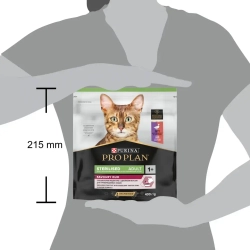Pro plan cat adult sterilised сухой корм для стерилизованных кошек с уткой и печенью - 400 г