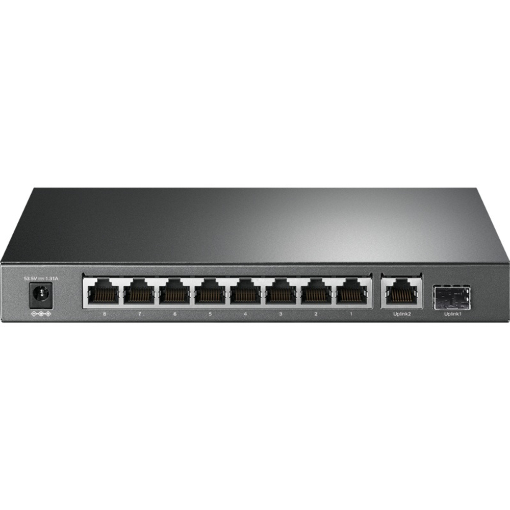 TP-Link TL-SG1210P 10-портовый гигабитный настольный коммутатор с 8 портами PoE+