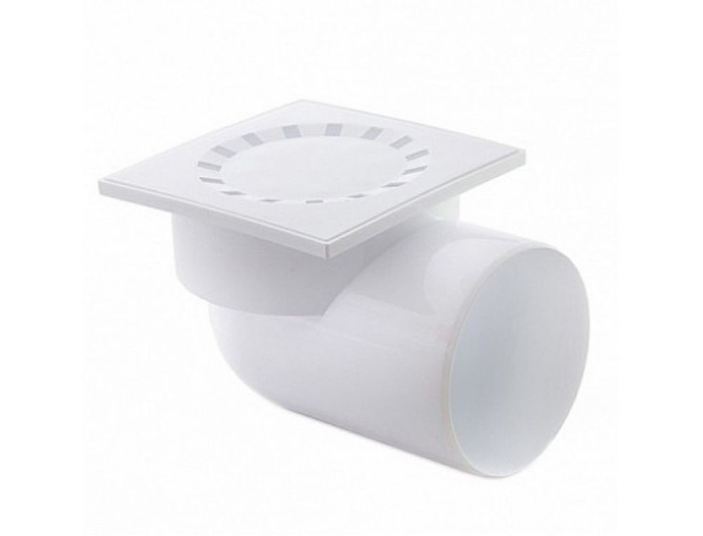 Трап пластмассовый горизонтальный