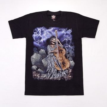 Футболка Смерть с контрабасом