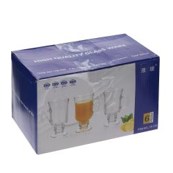 GAEM Набор из 6-ти бокалов для глинтвейна 210 мл, L23 W15 H14,5 см