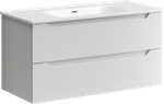 Тумба с раковиной Sancos Norma 2.0, 99 см., ламинат белый, NR2.0100W