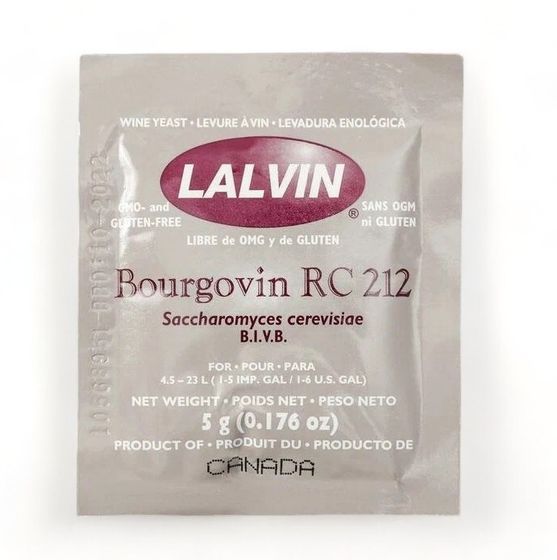 Винные дрожжи Lalvin Bourgovin RC212