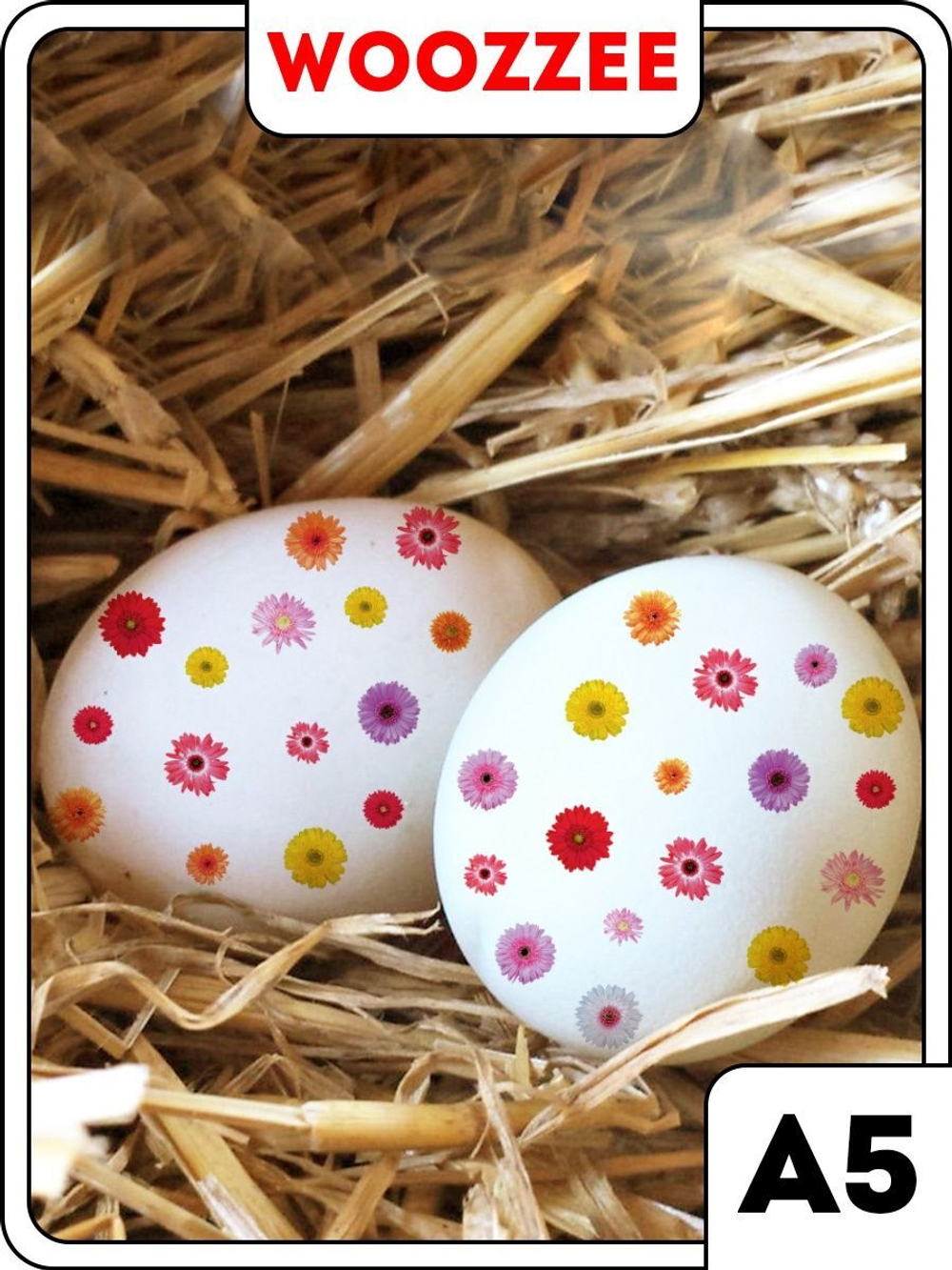 Наклейки-стикеры "На Пасху Цветочки"