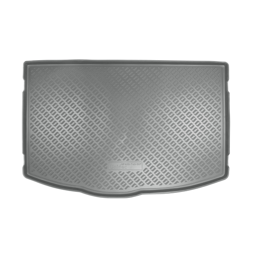 Коврик в багажник Norplast/Unidec для Kia Rio в кузове YB HB (2017-) Серый, полиуретан, арт.NPA00-T43-507-G