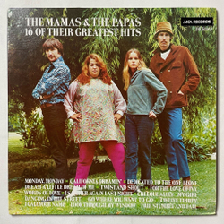Винтажная виниловая пластинка LP The Mamas and The Papas 16 Of Their Greatest Hits (USA 1975) California Dreamin