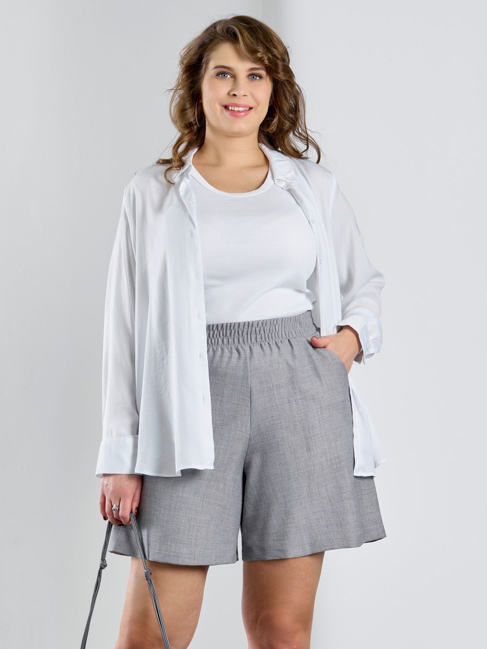 Шорты Женский каприз-4 Виотекс СЕРЫЙ