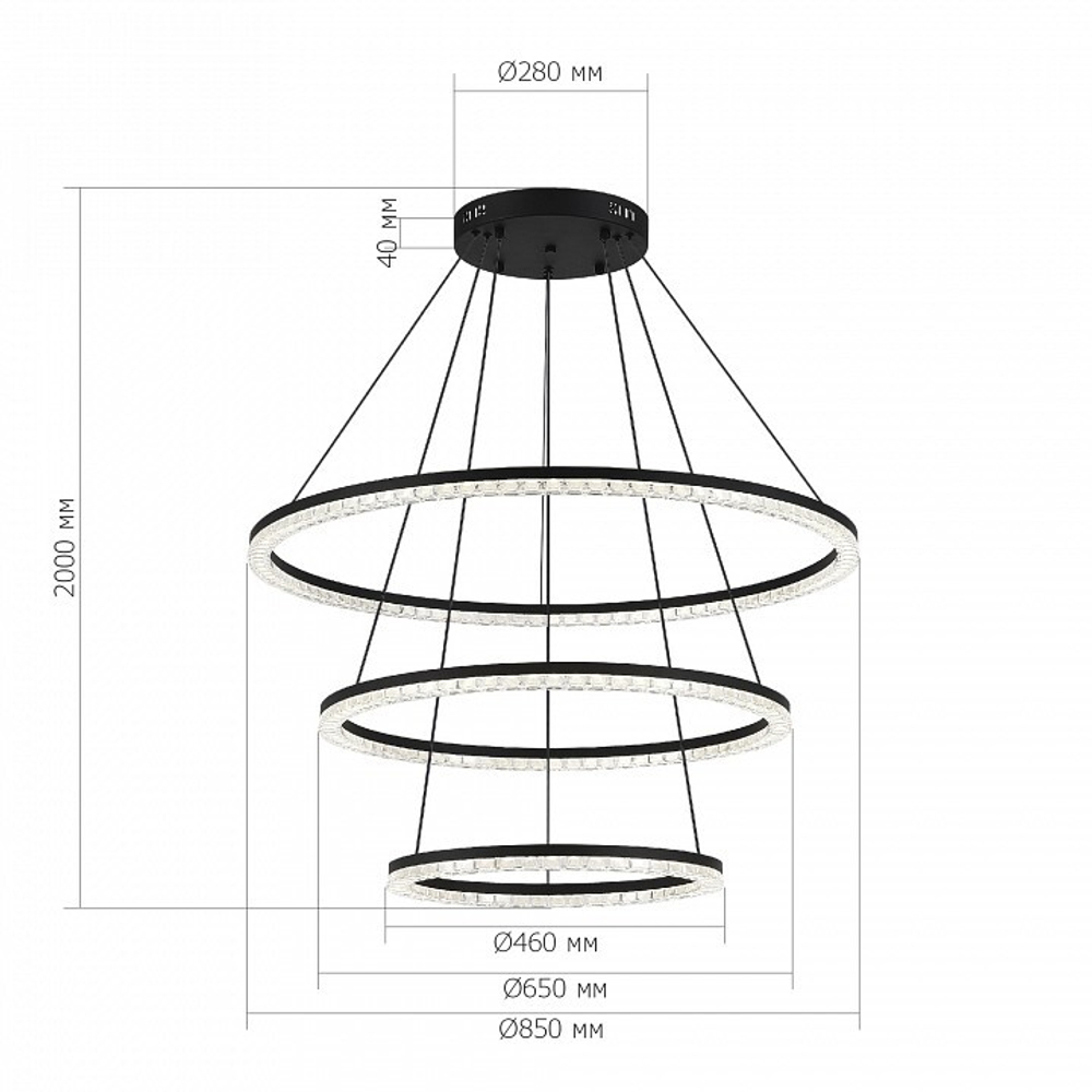 Подвесной светильник ST-Luce EUCLIDICS SL1018.403.03