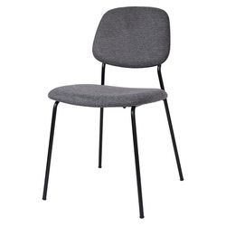 Стул Tilla, рогожка, дымчато-серый