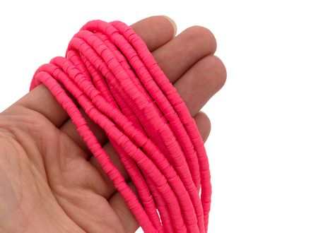 Нить каучуковых бусин 4мм (опт)