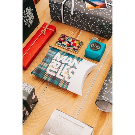 Коробка складная фигурная Man Rules, 26 × 19 × 4 см 3840994