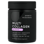 Sports Research, Multi Collagen, коллаген с биотином, 90 капсул