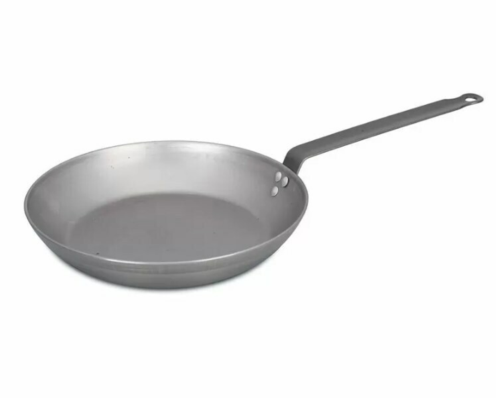Сковорода c ручкой,белая сталь D=28 h=4.8см  ( P.L.-Proff Cuisine)