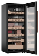 Шкаф для сигар MEYVEL MC-200BK (PRO)