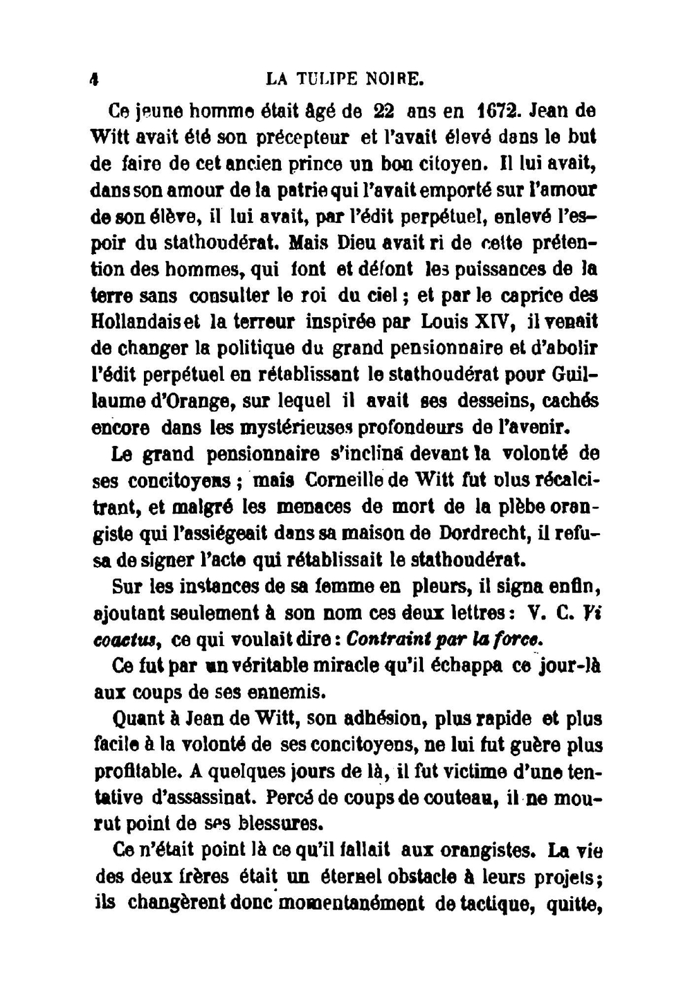 La tulipe noire | Alexandre Dumas