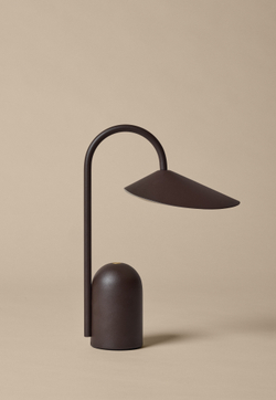 Настольная лампа Ferm Living Arum Portable Lamp, Black, черный