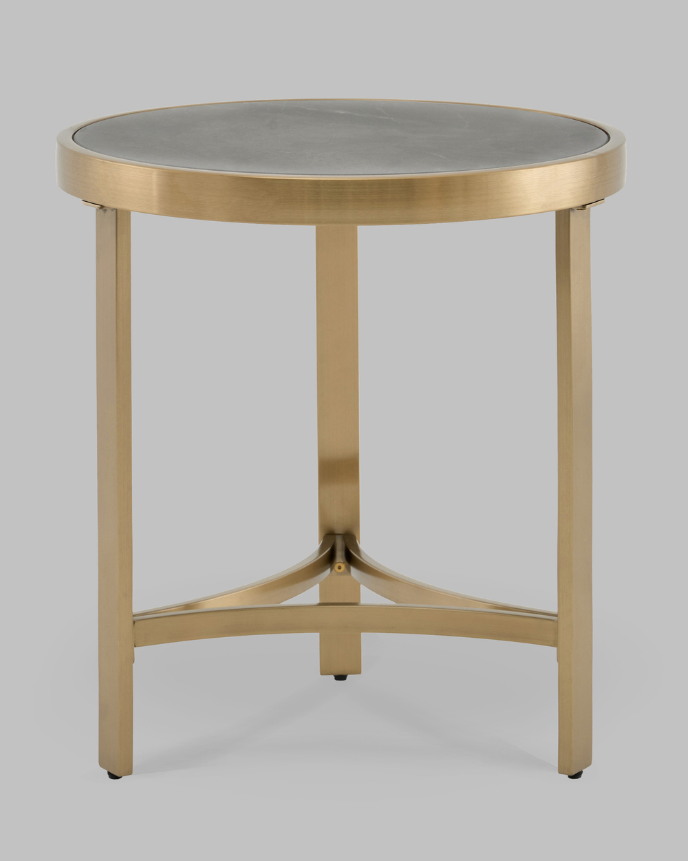 Журнальный столик Адриана 50*50 см серая керамика