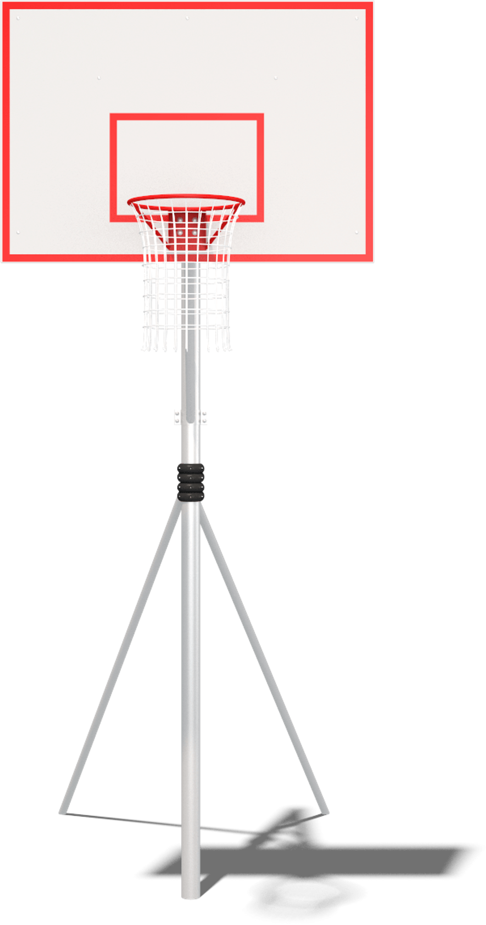 Стойка с баскетбольным щитом