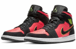 Кроссовки Jordan Air Jordan 1 Mid"Hot Punch" (Женская размерная сетка)