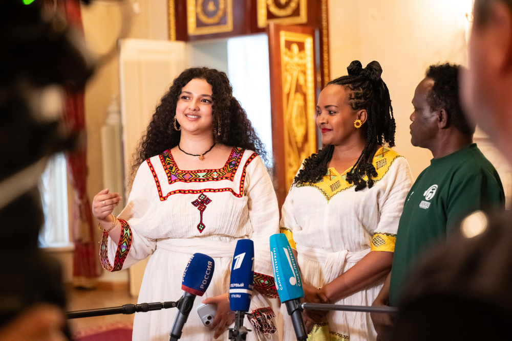 Арт-шоу "Восходящая Эфиопия" творческого коллектива "KIN ETHIOPIA"
