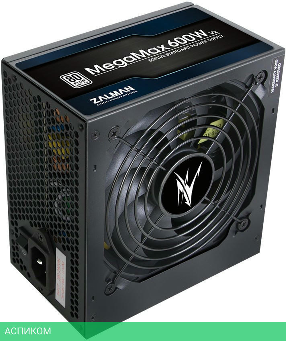 Блок питания Zalman MegaMax 600W (ZM600-TXIIV2)