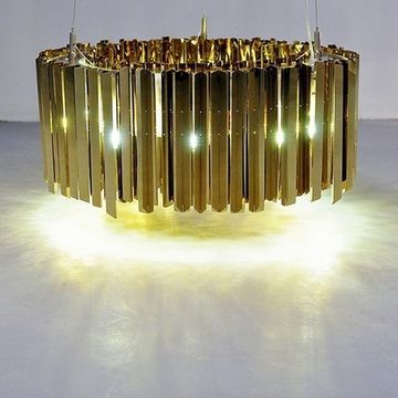 chandelier replica  Facet 12 by Tom Kirk Chrome  ( diam . 60 )